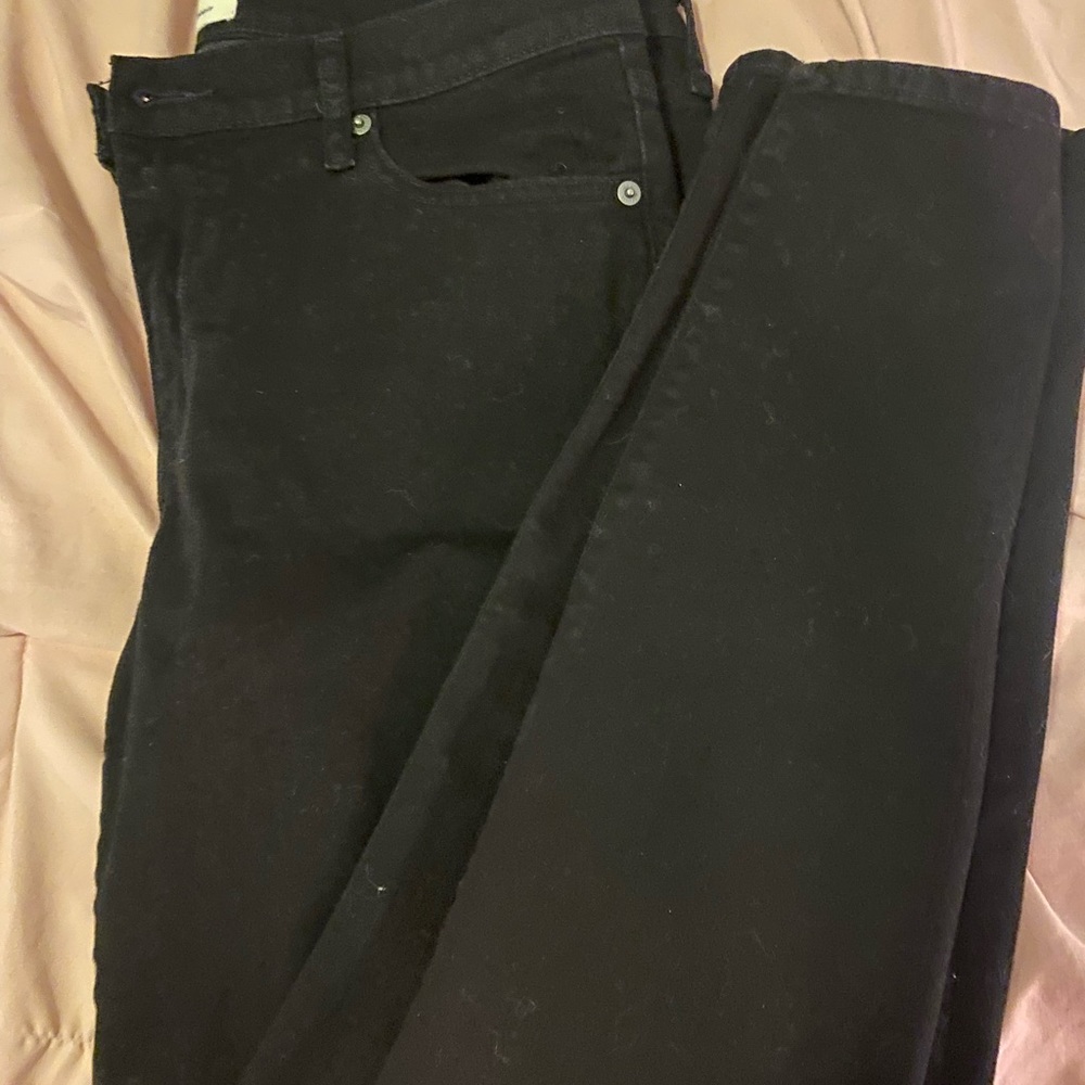 Gap black jeans! Like new!